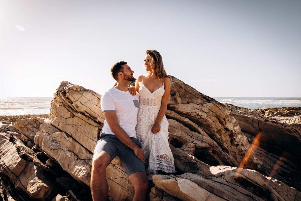 seance photo couple biarritz