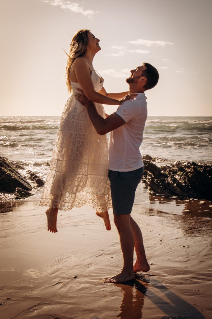 seance photo couple biarritz
