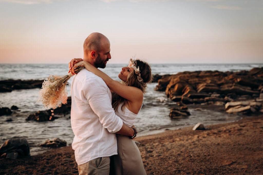 elopement sur la plage