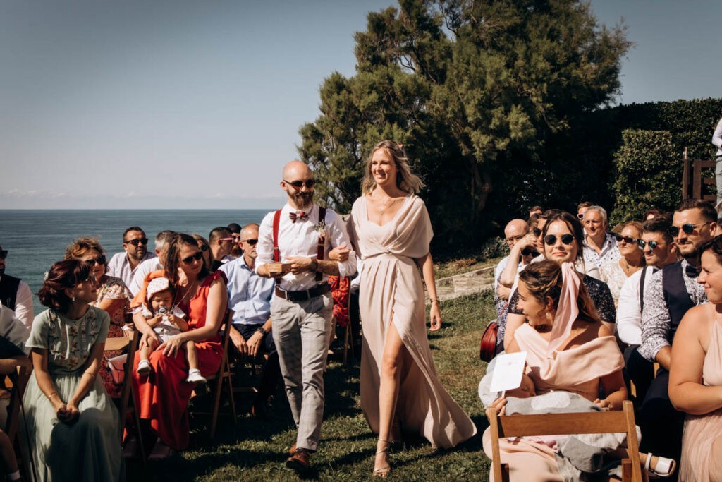 ceremonie laique face à l'océan
