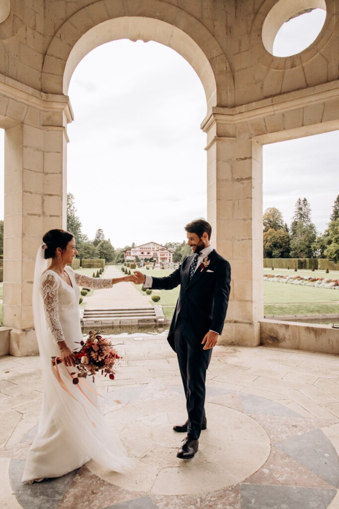 mariage villa arnaga cambo les bains