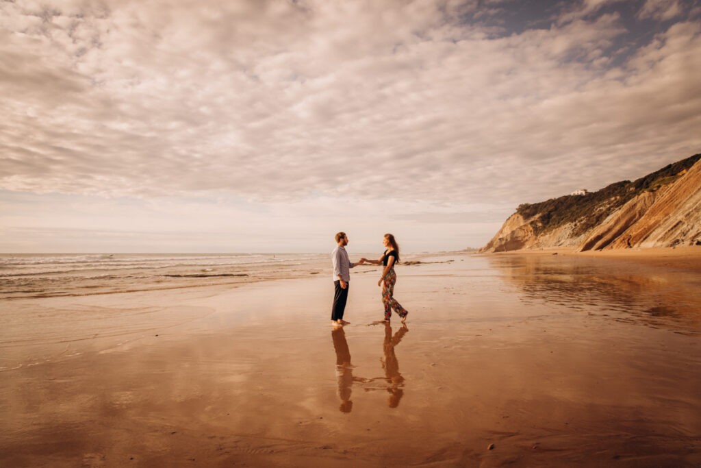 seance photos couple biarritz