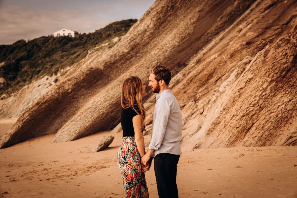 seance photos couple biarritz
