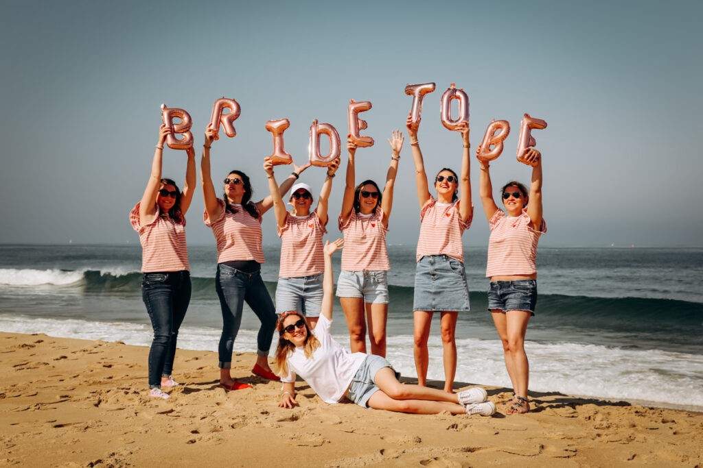 EVJF à la plage dans les landes