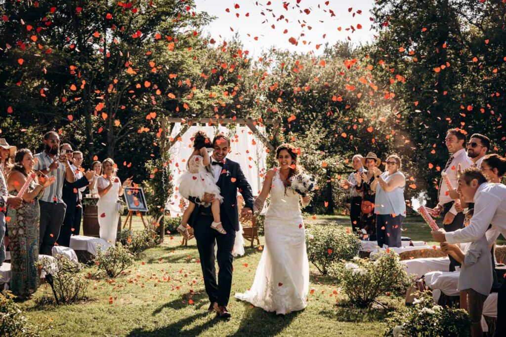 mariage dans un ranch