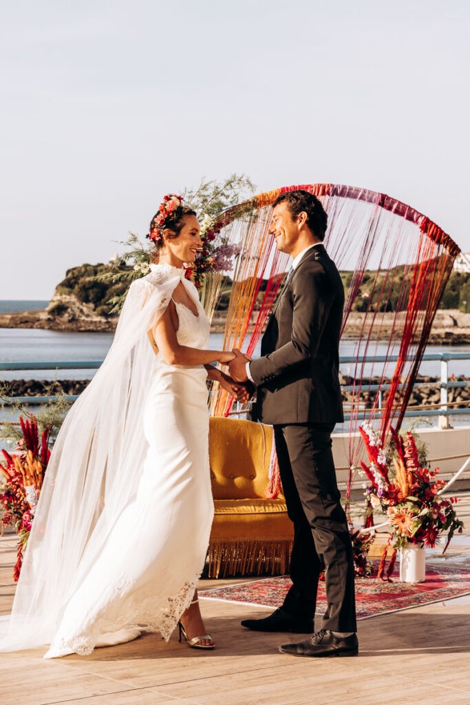 Mariage Thalazur Helianthal Saint Jean de luz