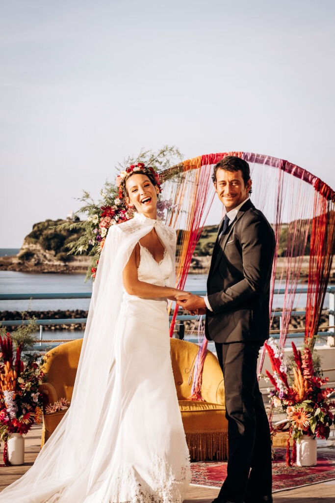 Mariage Thalazur Helianthal Saint Jean de luz