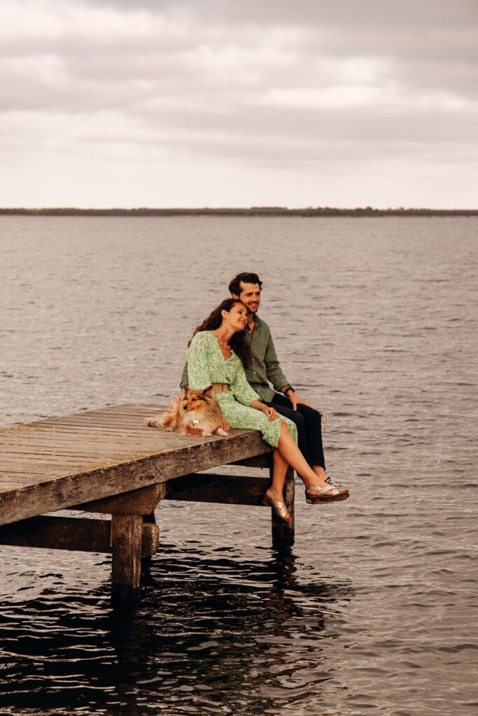 seance couple au lac de lacanau