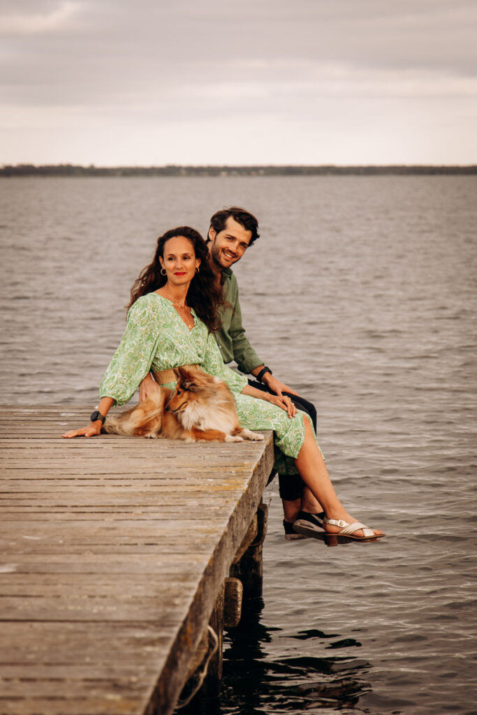 seance couple au lac de lacanau