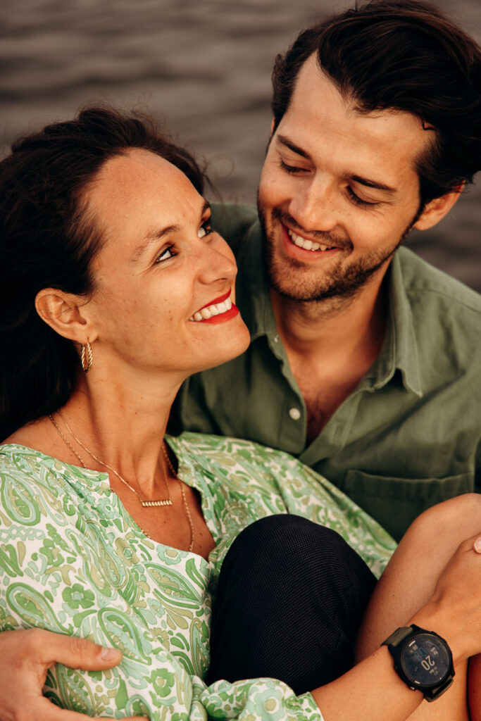 seance couple au lac de lacanau