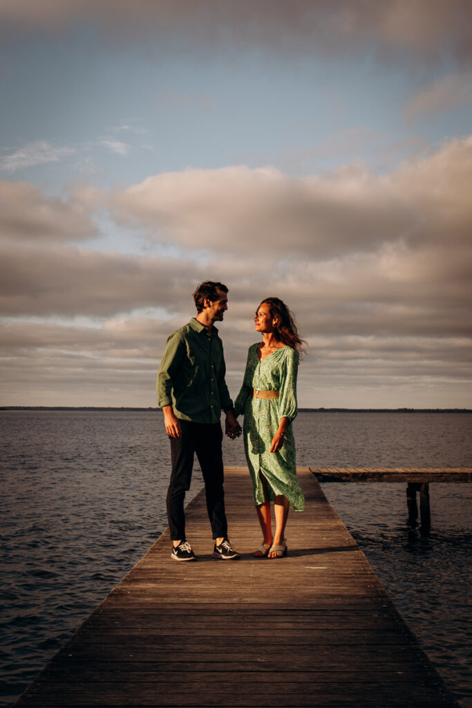 seance couple au lac de lacanau