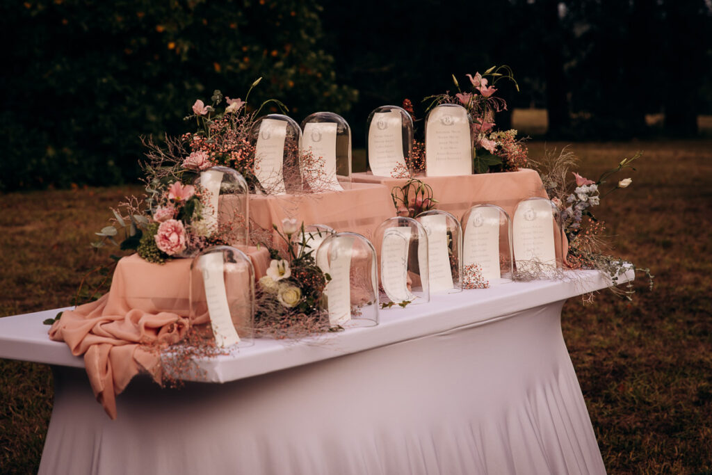 mariage luxe chateau clair de lune