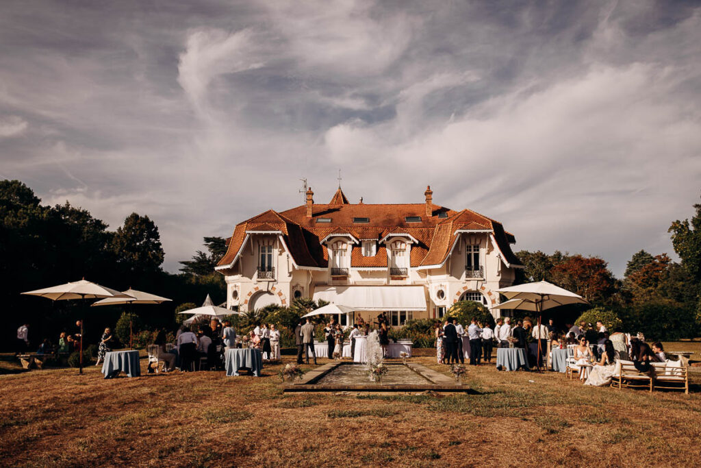mariage biarritz chateau clair de lune