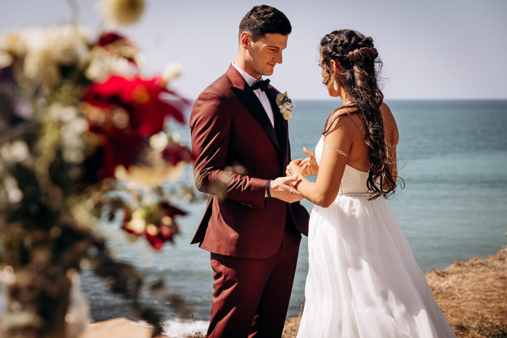 Mariage laique à la plage