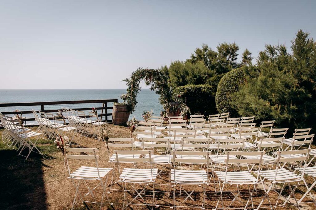 Mariage laique à la plage