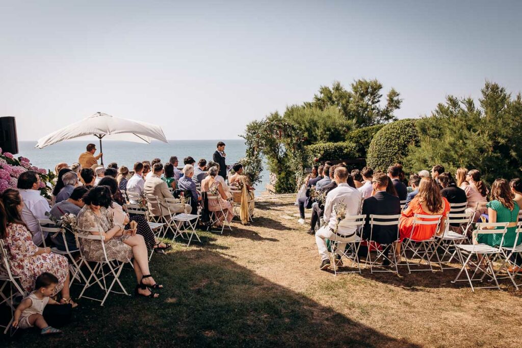 Mariage laique à la plage