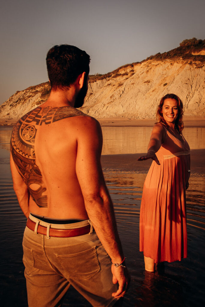 seance photo couple biarritz