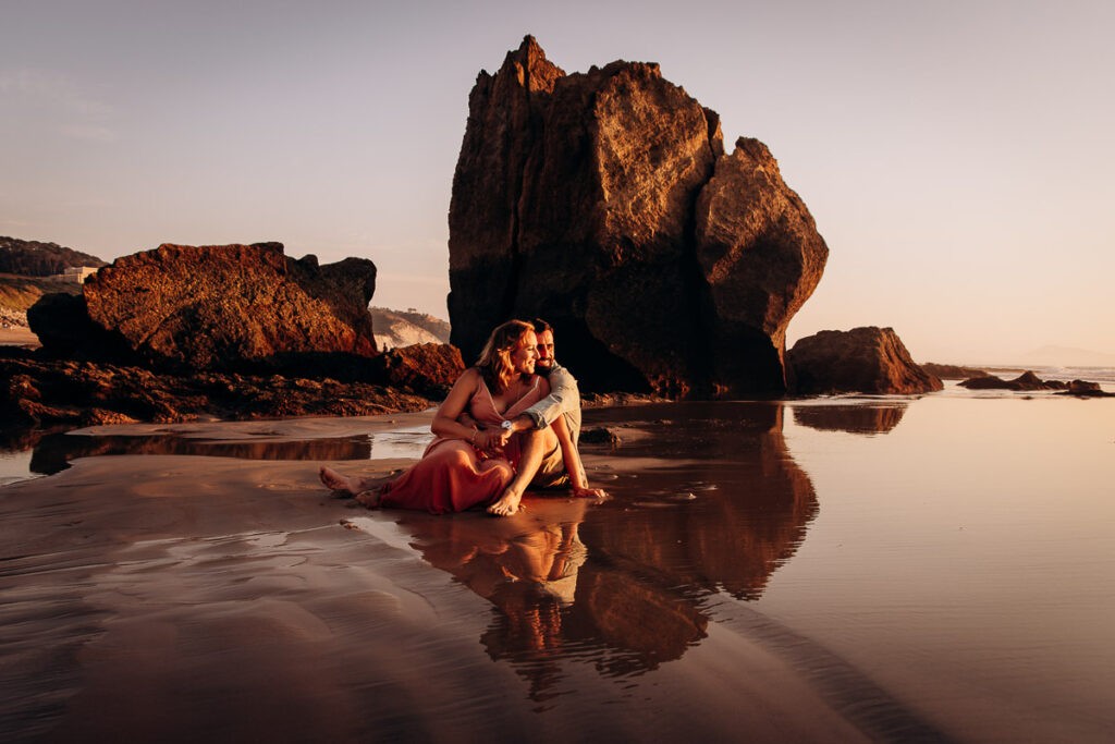 seance photo couple biarritz