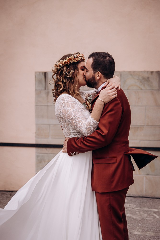 mariage au milieu des fougères sare