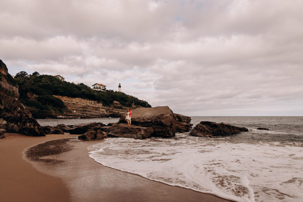seance photos couple anglet