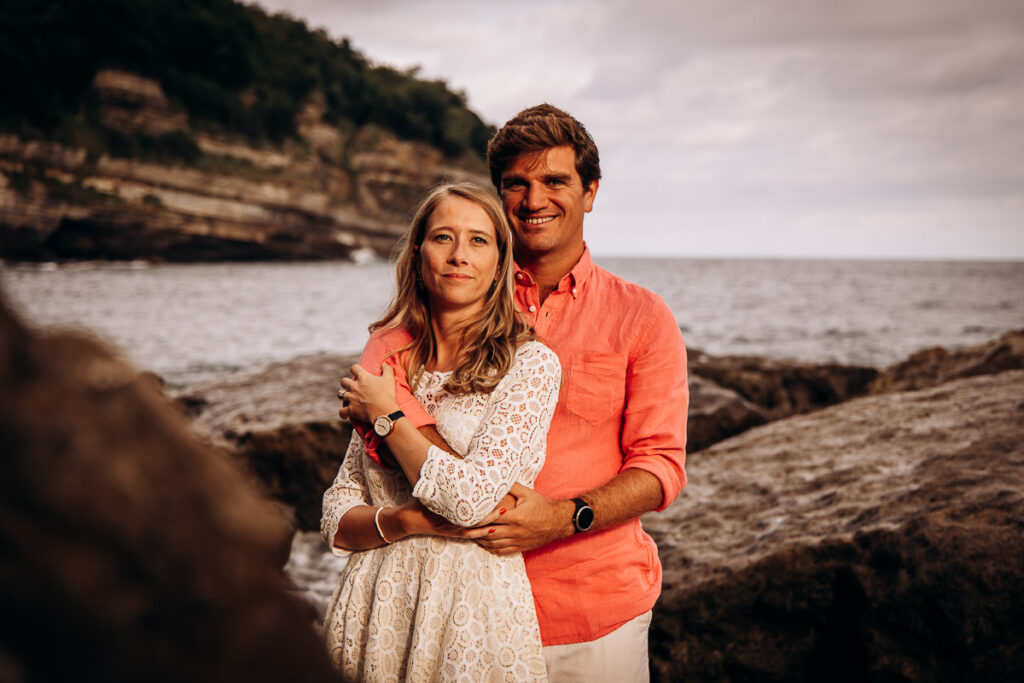 seance photos couple anglet
