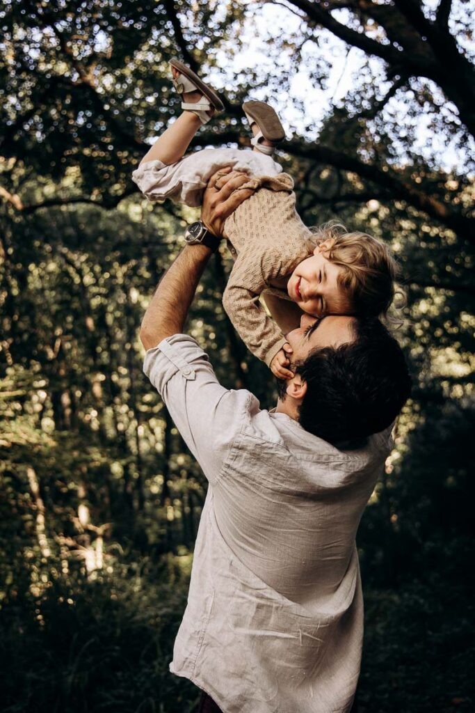 seance famille dans la nature
