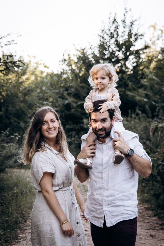 seance famille dans la nature