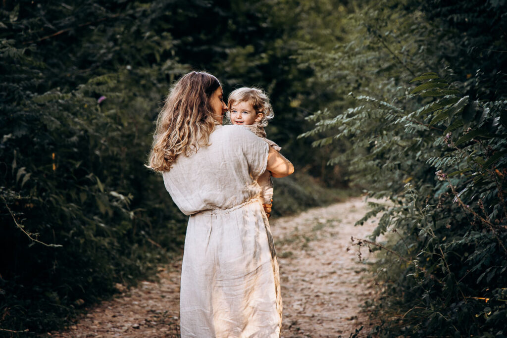 seance famille dans la nature