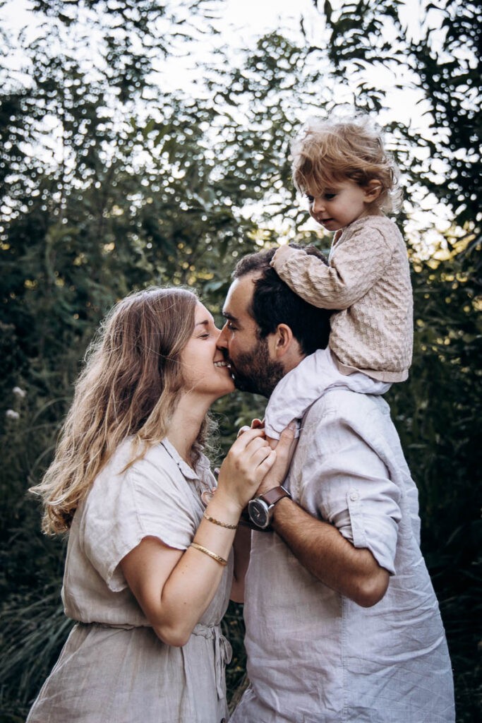seance famille dans la nature