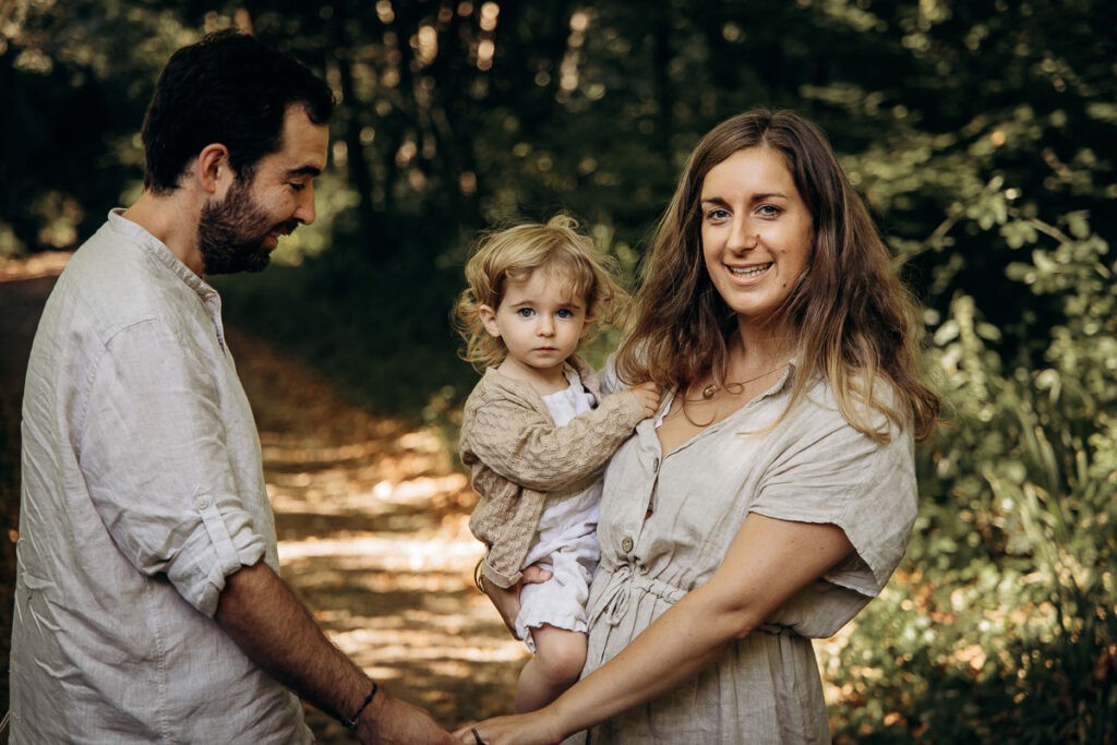 seance famille dans la nature