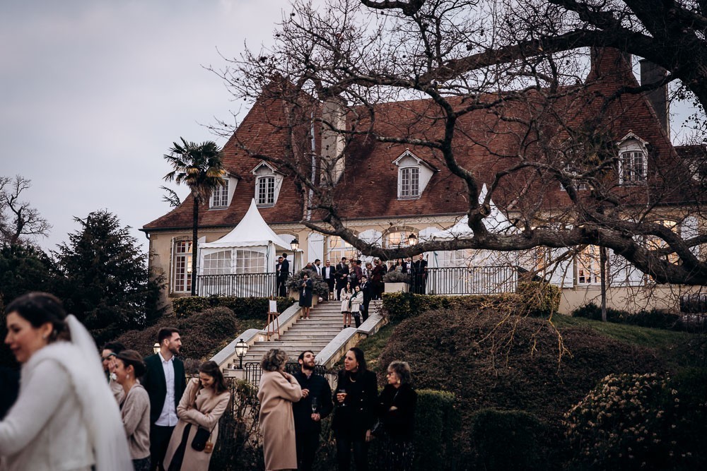 mariage chateau de crouseilles en hiver