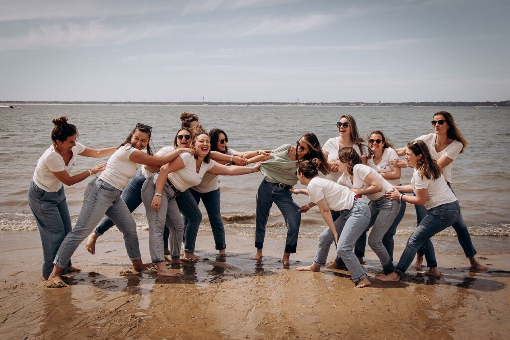 evjf plage pereire arcachon
