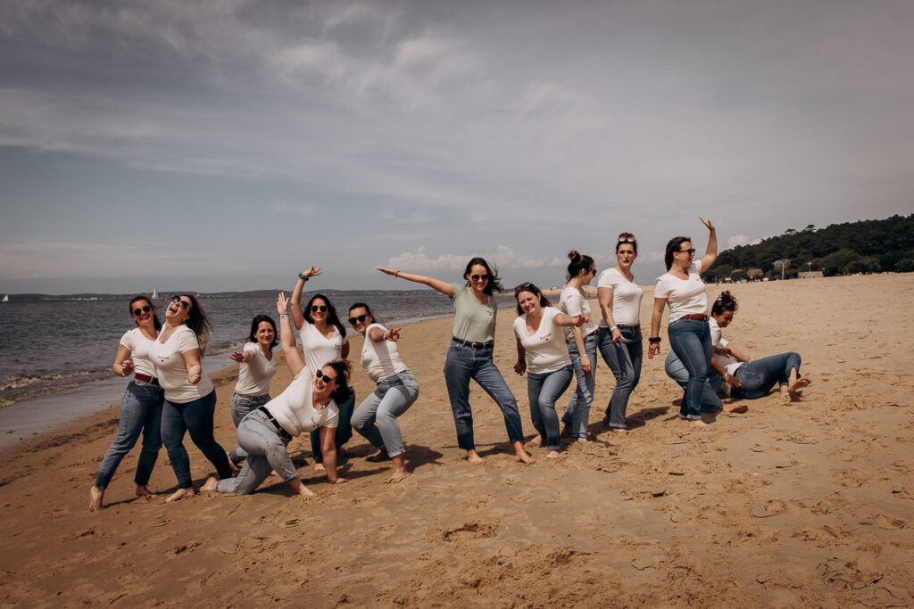 evjf plage pereire arcachon