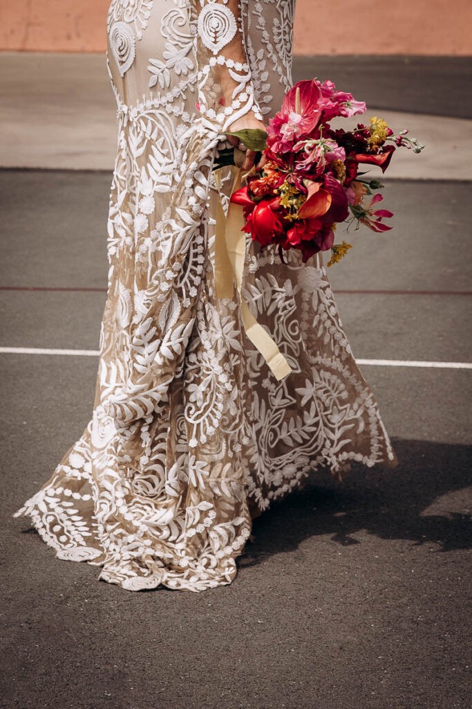 wedding dress rue de seine