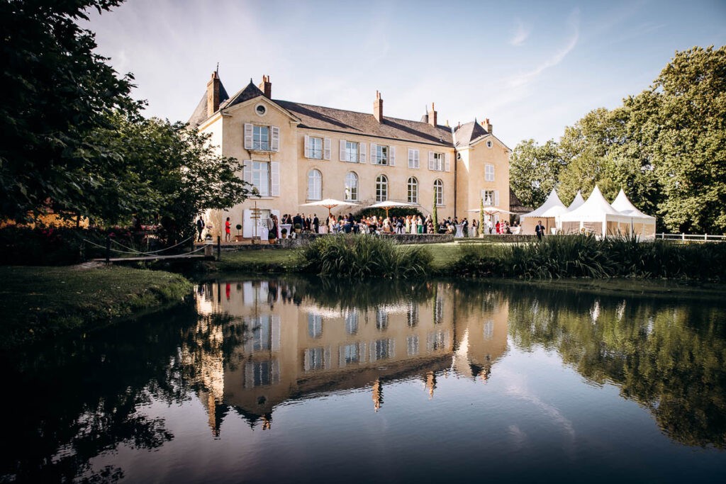 chateau de bresteau mariage à Beillé près du Mans dans la sarthe