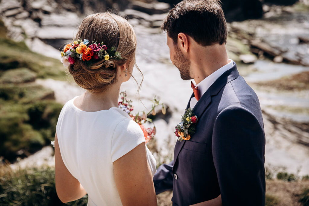 mariage chic et coloré à Saint Jean de luz fleuriste kimua bidart