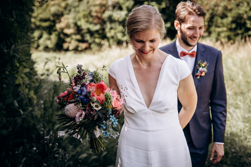 mariage chic et coloré à Saint Jean de luz fleuriste kimua bidart