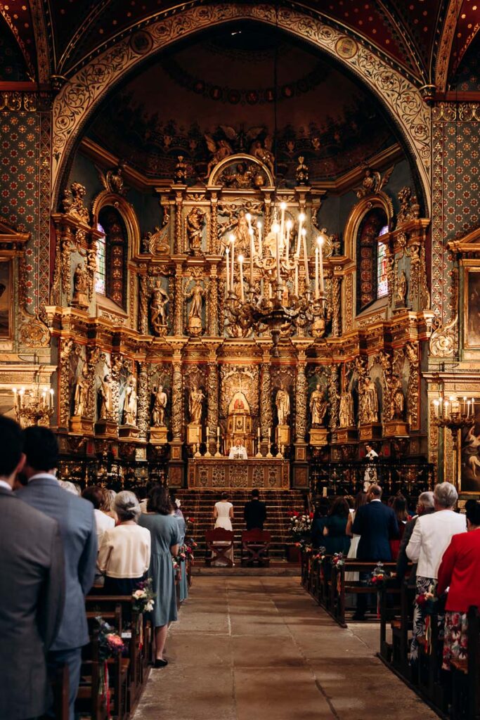 mariage eglise saint jean de luz