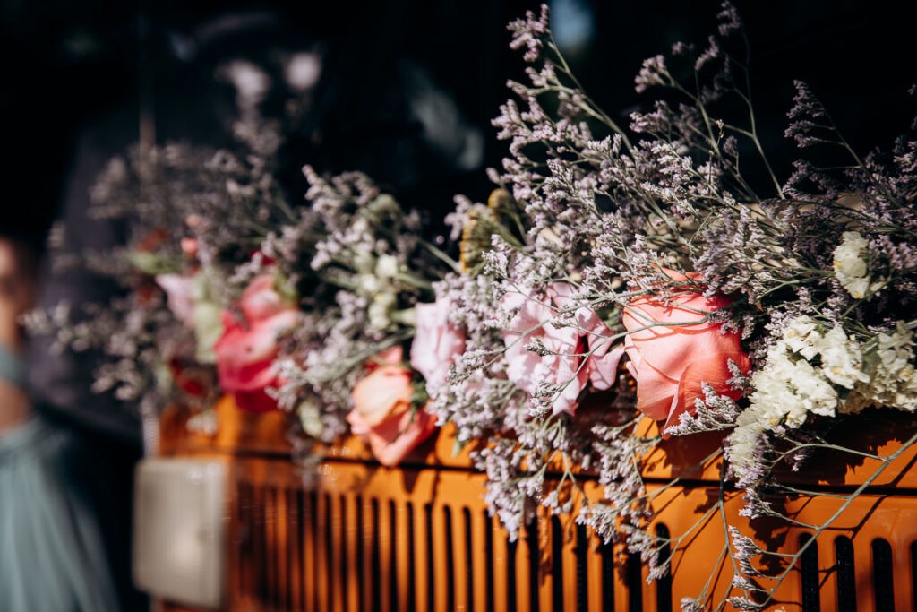 kimua fleuriste sur le txiki combi