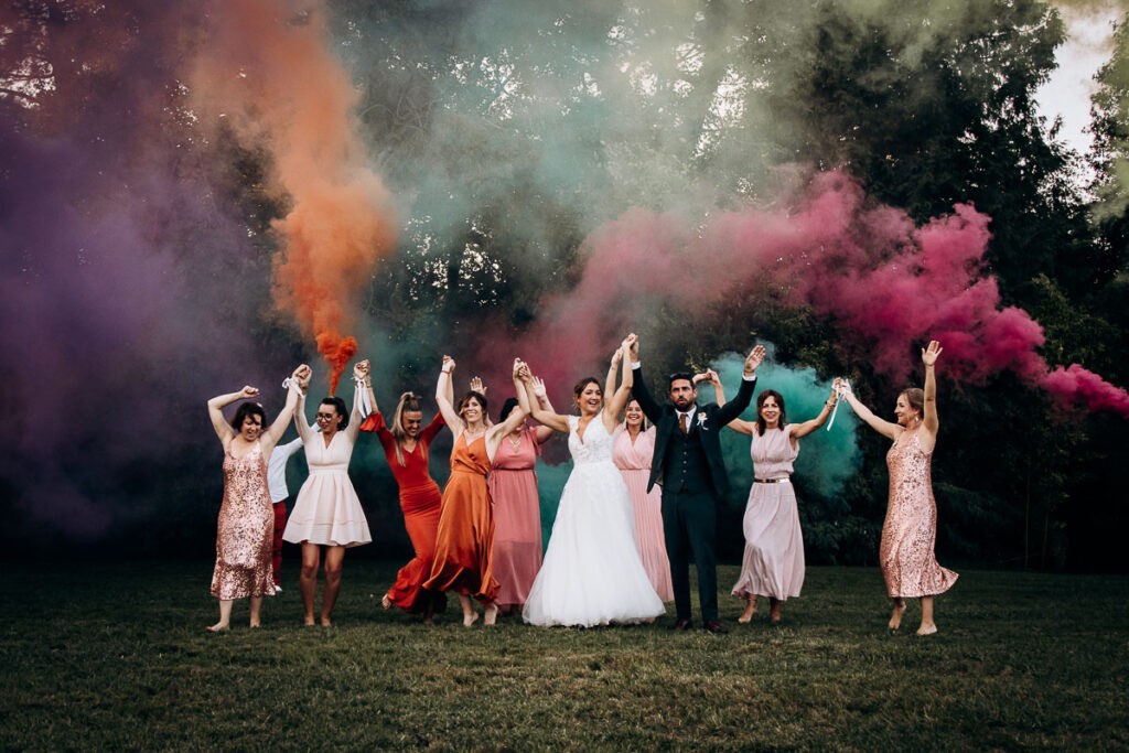 mariage boheme chateau clair de lune biarritz