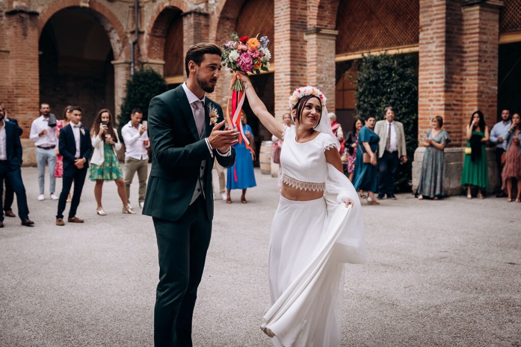 mariage gipsy chic saint sever