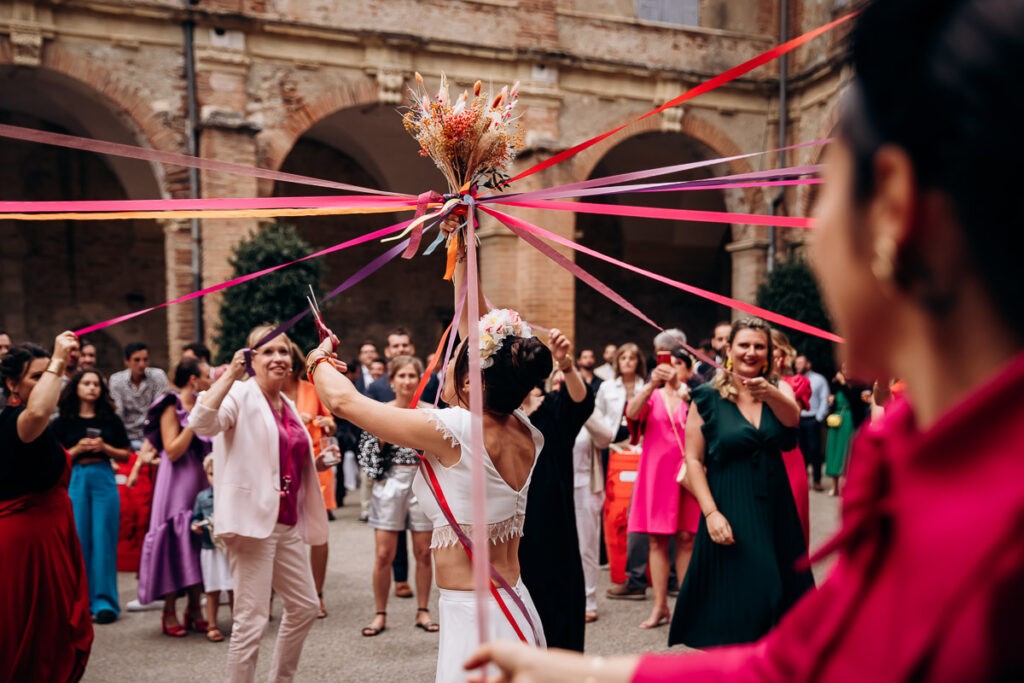 mariage gipsy chic saint sever