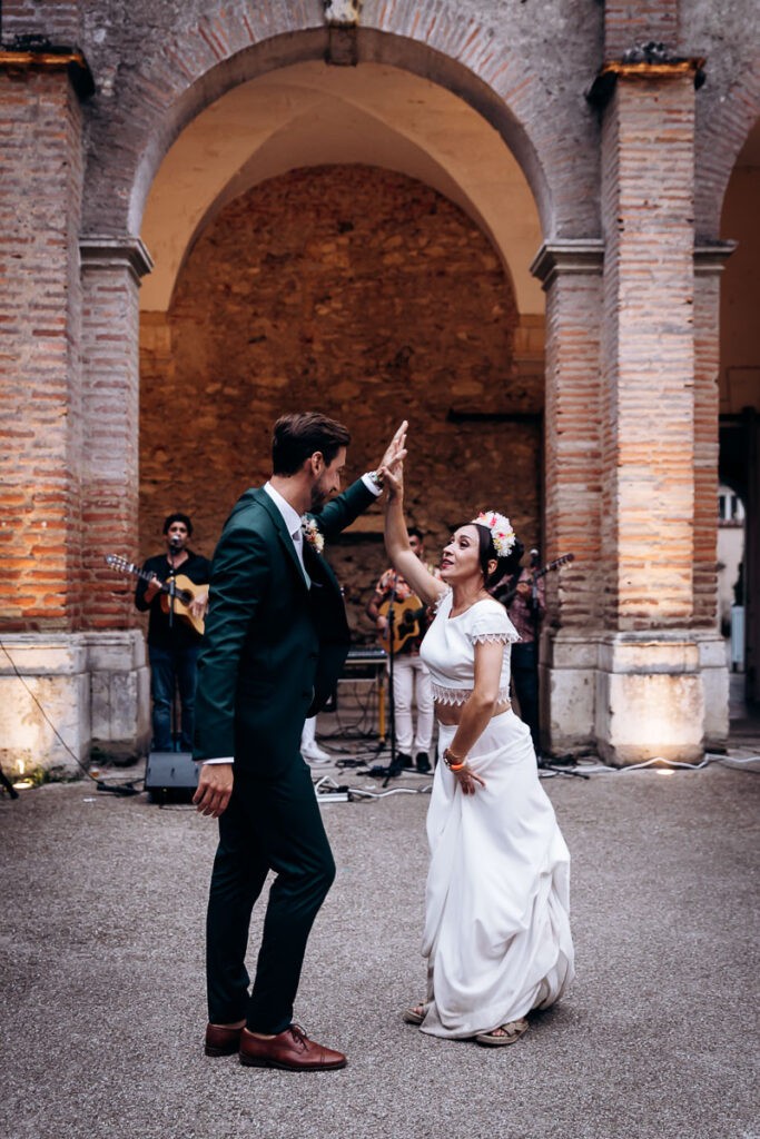 mariage gipsy chic saint sever