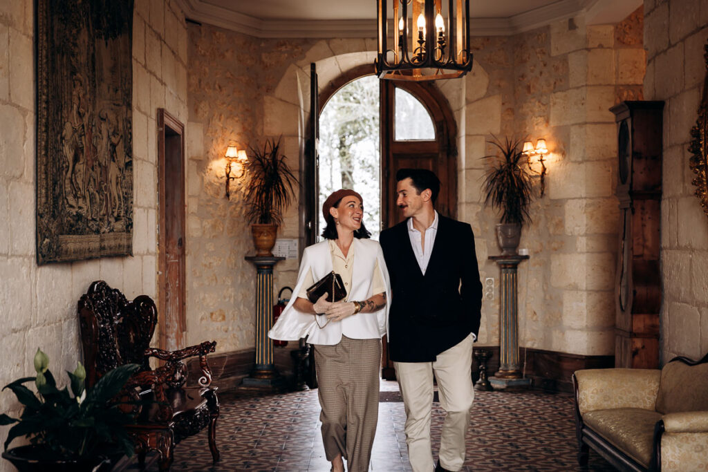 seance photo couple au chateau fengari