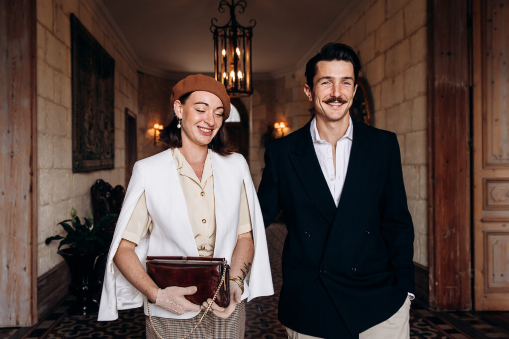 seance photo couple au chateau fengari