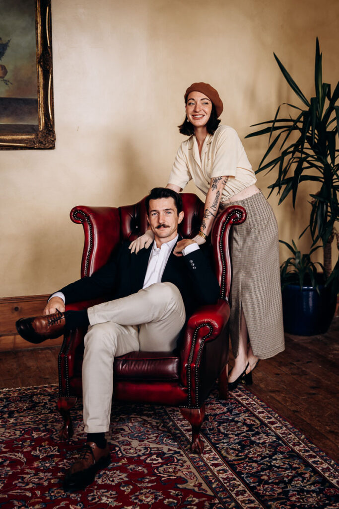 seance photo couple au chateau fengari