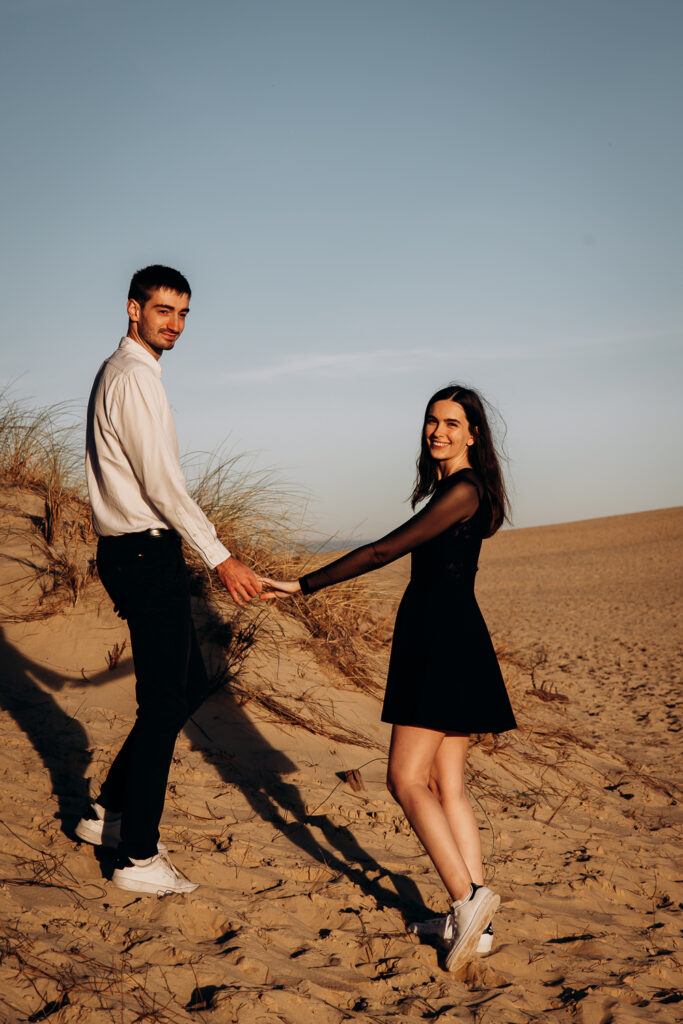 photographe couple dune du pilat