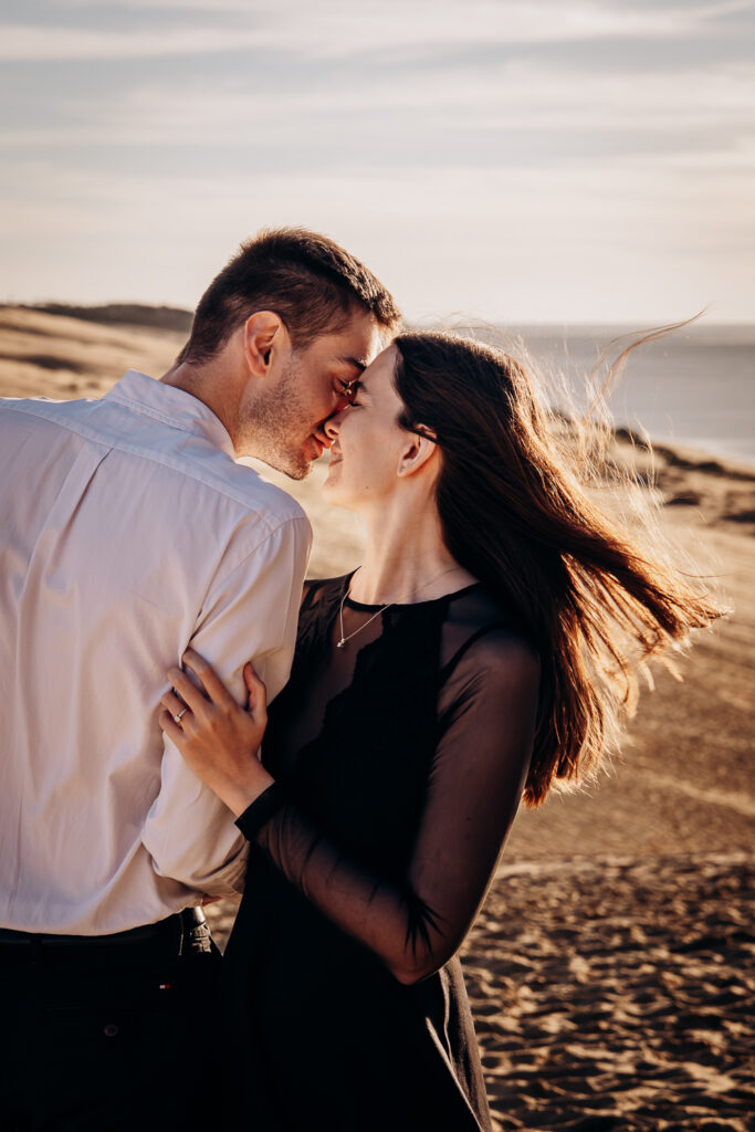 photographe couple dune du pilat