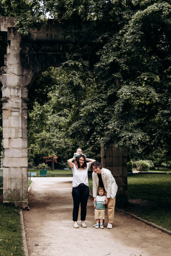 seance famille parc monceau paris