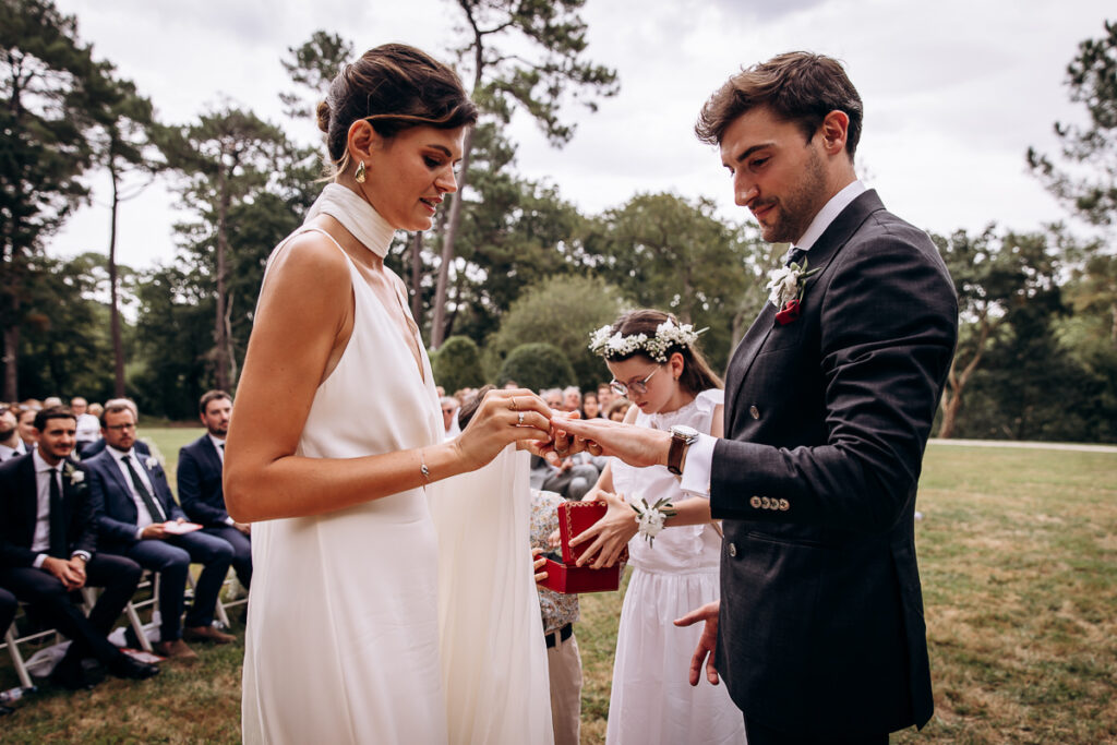 mariage ceremonie laique domaine elhorria biarritz